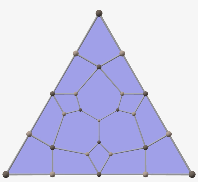Concertina Cube Triangle Shadow - Triangle, transparent png #8451338