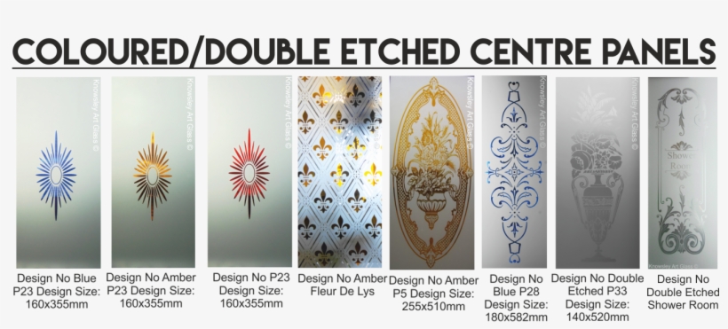 Etched Glass Coloured Center Panel Banner Free Transparent Png