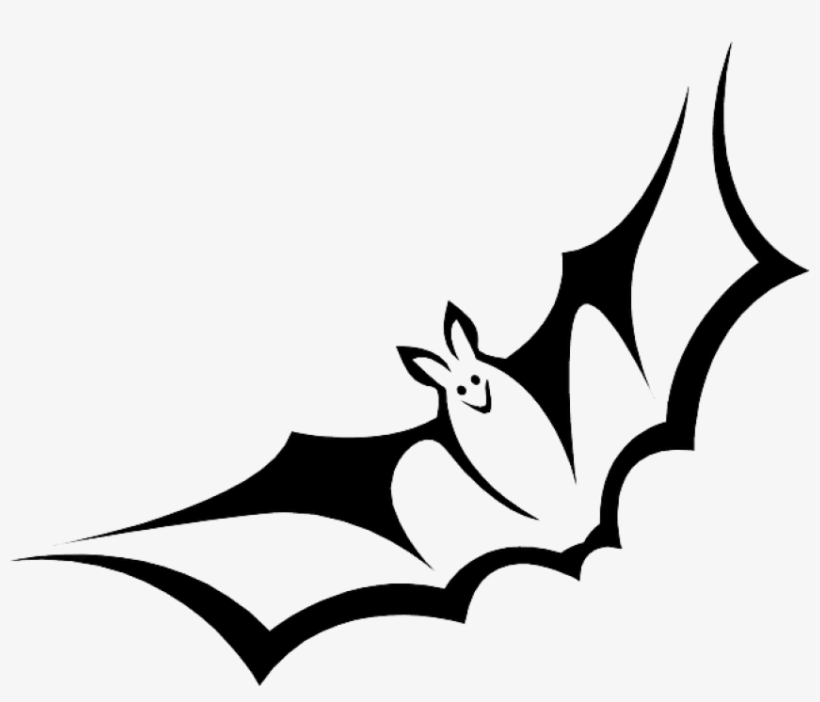 Free Png Download Bat Png Images Background Png Images - Black And White Bat, transparent png #8451532