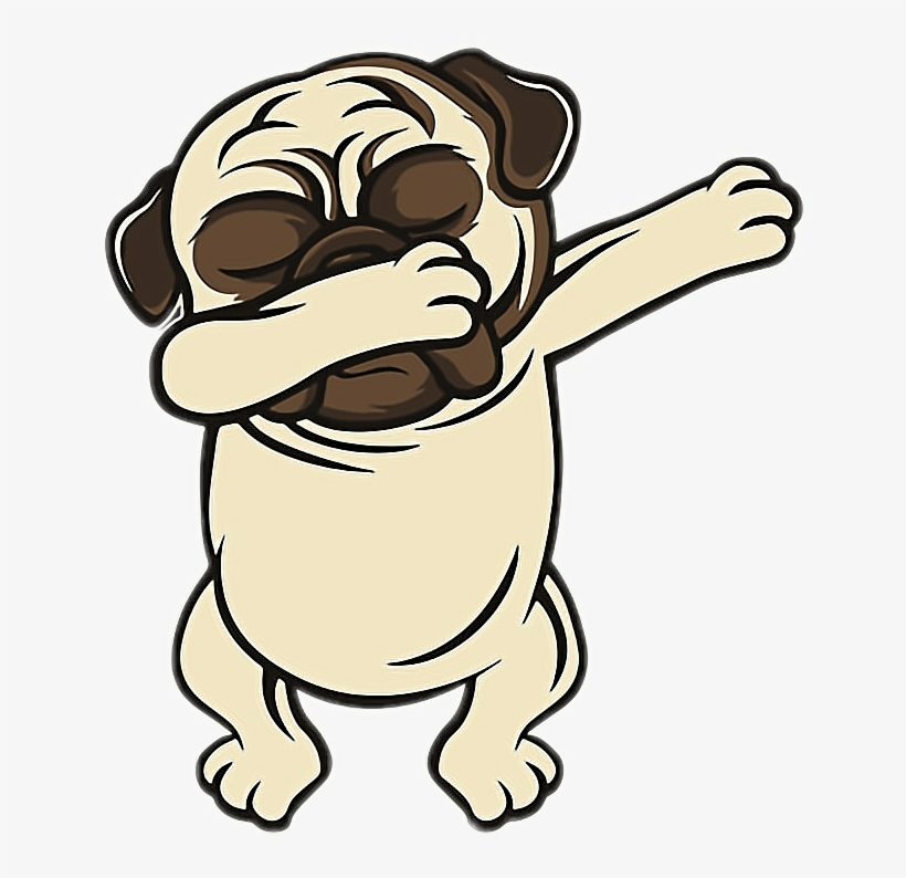 636 X 714 1 - Pug Dab, transparent png #8451727