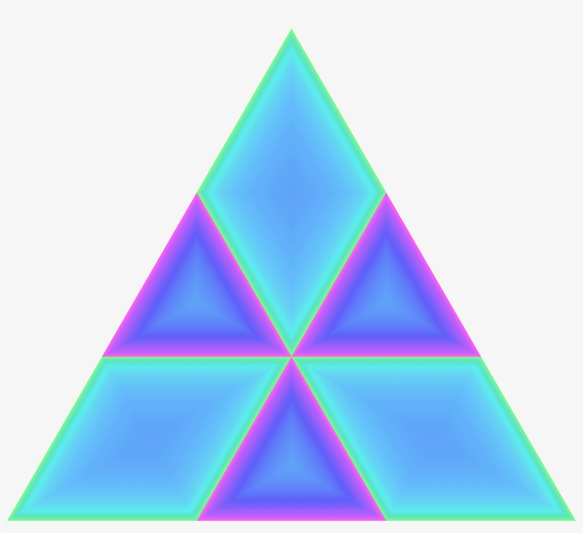 Triangle, transparent png #8451946