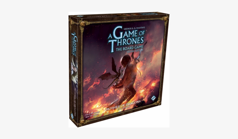 A Game Of Thrones The Board Game - Mother Of Dragons Board Game, transparent png #8452364