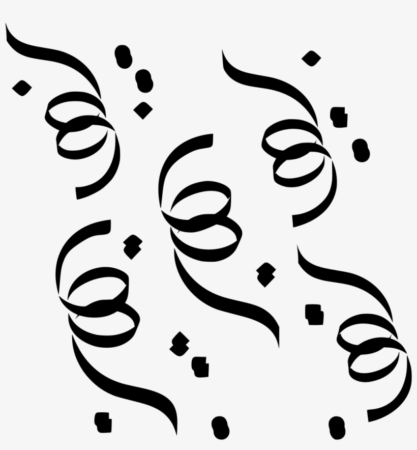 Download Png - Orange And Blue Confetti, transparent png #8452875