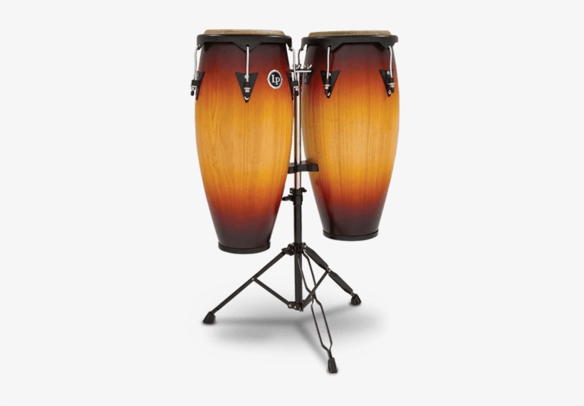 Lp® City Series Conga Set With Stand Vintage Sunburst - Lp646ny Vsb, transparent png #8452965
