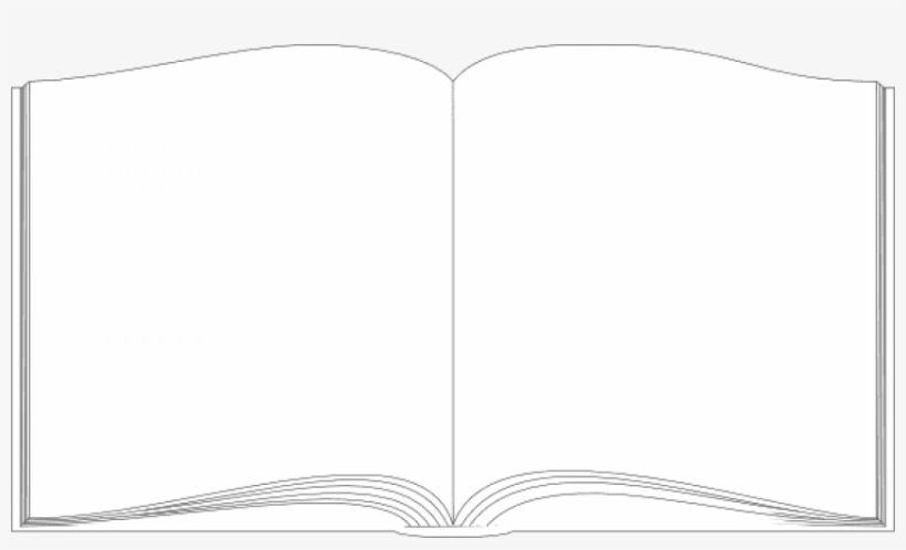 Free Png Download White Book Outline Png Images Background - Book, transparent png #8453028