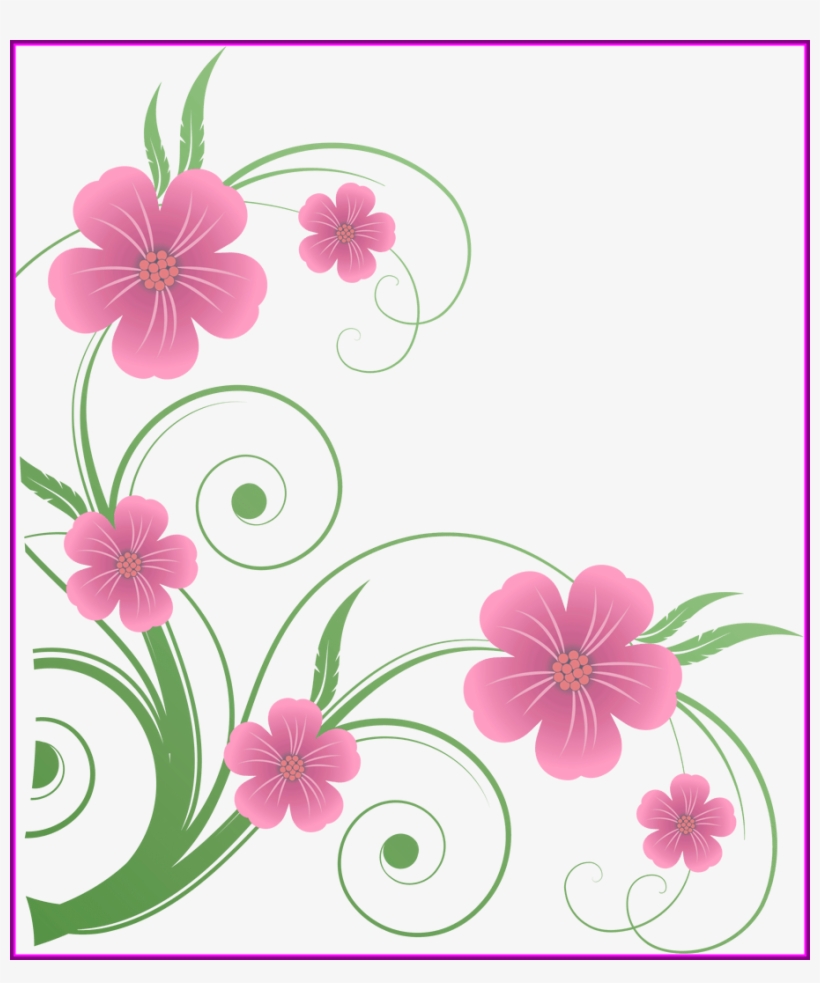 Spring Clipart Transparent Background - Flowers Clip Art, transparent png #8453329