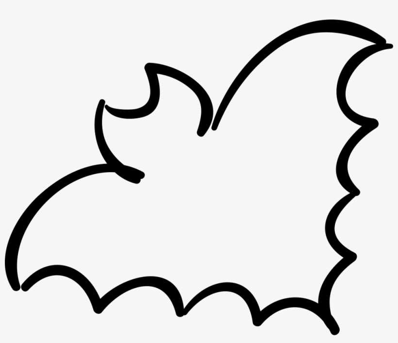 Png File Svg - Bat Outline Png, transparent png #8453512