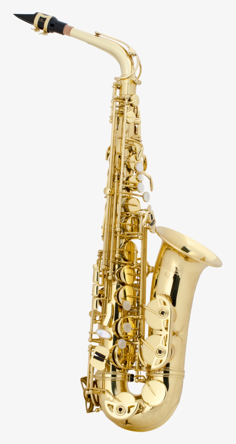 Alto-sax - Henri Selmer Paris As42 Alto Saxophone, transparent png #8453555