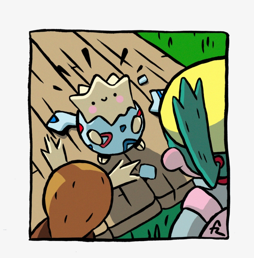 Your Room Your Encounter With Togepi - Cartoon, transparent png #8454183