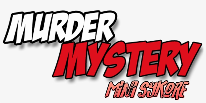 Murder Mystery Mini-sykore - Murder Mystery Logo Png, transparent png #8454707