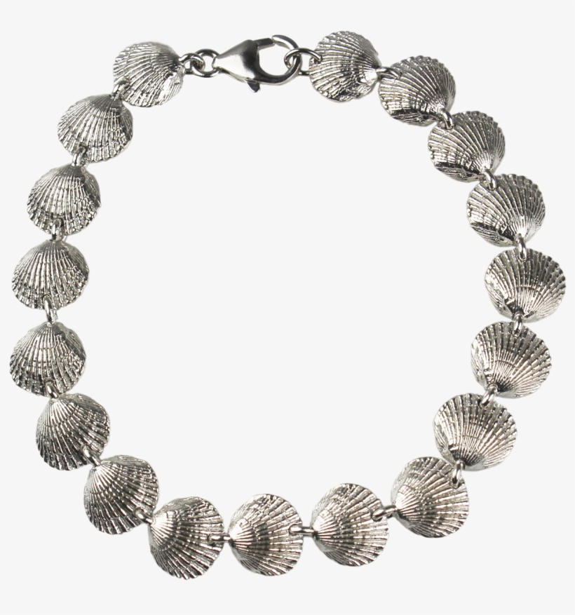 Scallop Clam Shell Bracelet - Necklace, transparent png #8455177