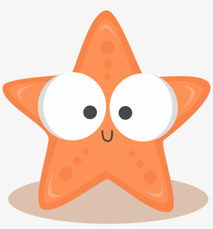 Free Starfish Clipart - Cute Starfish Clipart, transparent png #8455280