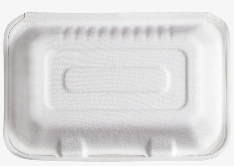 Sugarcane Bagasse Clamshell 9*6*3 Inches, transparent png #8455452