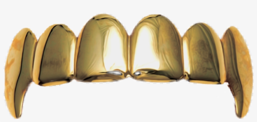 Transparent Background Gold Teeth Png, transparent png #8455566