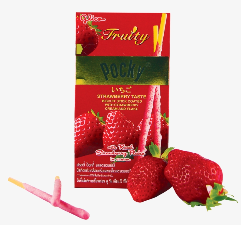Pocky Erdbeere - Strawberry, transparent png #8456500