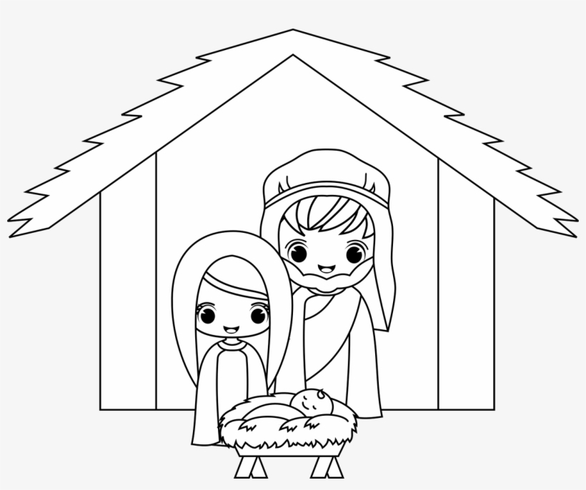 Nativity Scene - Cartoon, transparent png #8456501