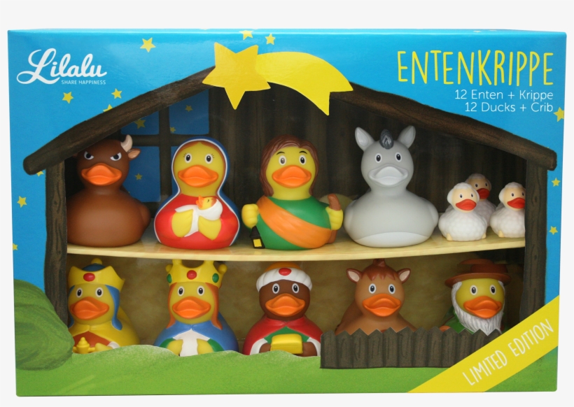 Duck Nativity Scene - Creche Canard, transparent png #8456571
