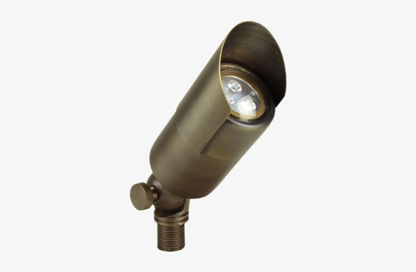 Valor By Unique Lighting Systems 12 Volt Brass Uplight - Monocular, transparent png #8456598