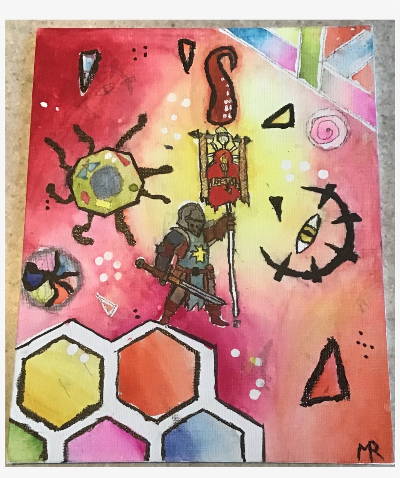 Fan Arta Moment Of Valor Shines Brightest Against A - Motif, transparent png #8457326