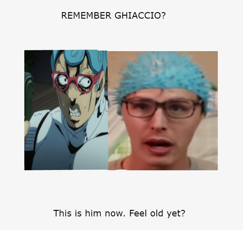 A Meme For The Jojo Bois Of R/idubbbzmeme - Cartoon, transparent png #8457405