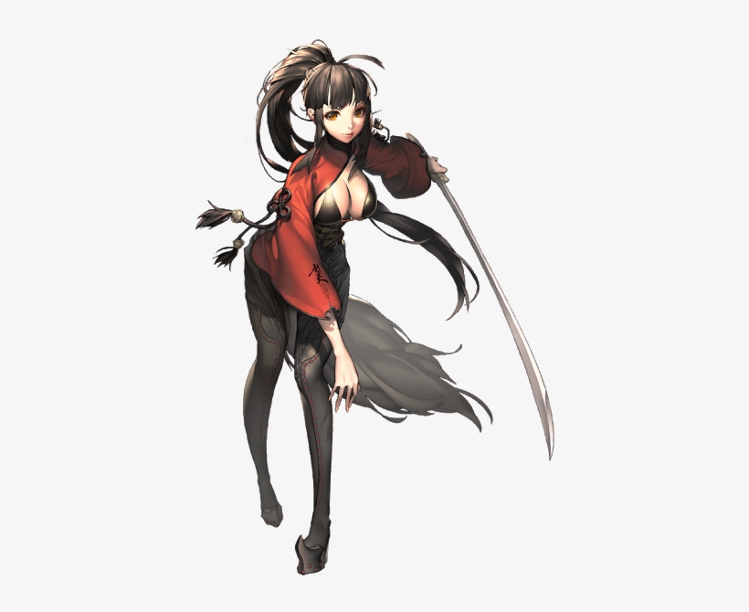 How To Get Blade And Soul Items Free Design By Tournedisque - Blade And Soul Render, transparent png #8458800