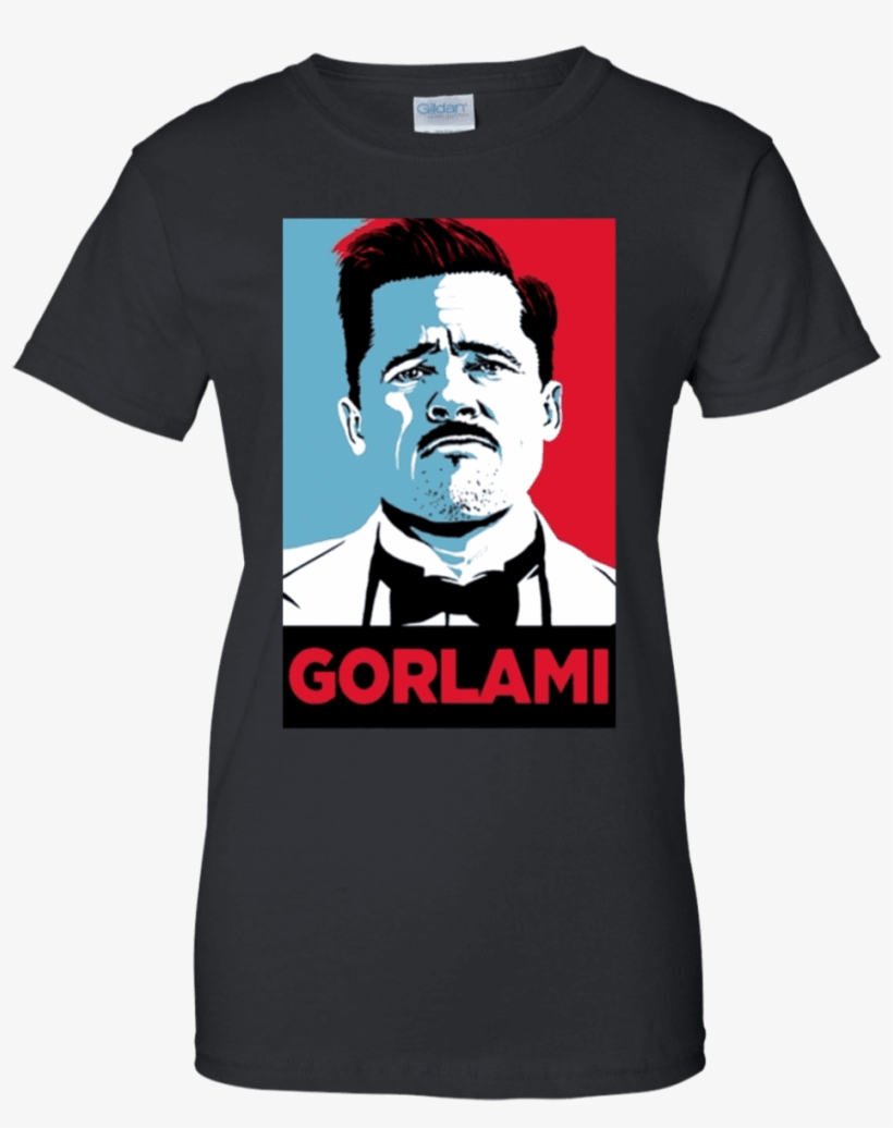 Brad Pitt Gorlami Ingloriuous Basterds T-shirt - Love Ny T Shirts, transparent png #8458969