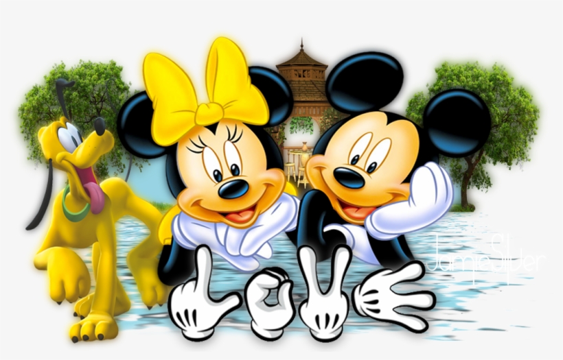 Mickey Mouse Hand - Disney Ich Liebe Dich, transparent png #8459108
