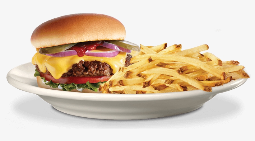 Steakburger Signature Fries Plated Olo Png Transparent - Steak N Shake Signature Steakburger, transparent png #8459506