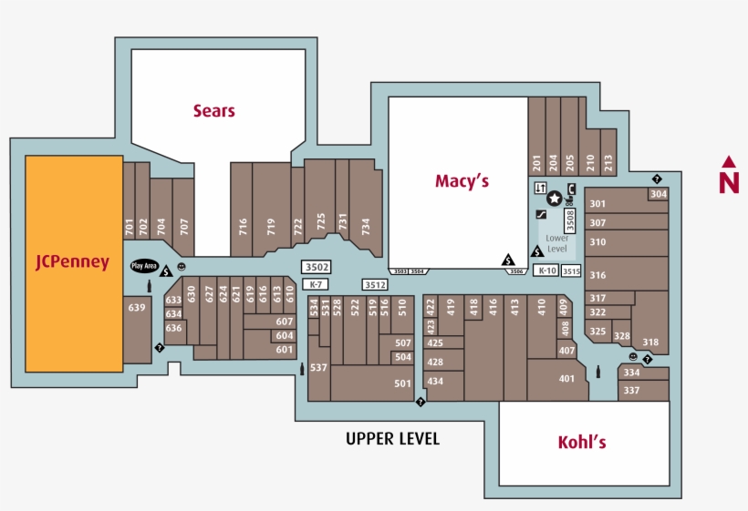 Jcpenney Salon - Jcpenney Store Map, transparent png #8459579