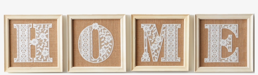 Home Lace Frame Set - Wood, transparent png #8459793