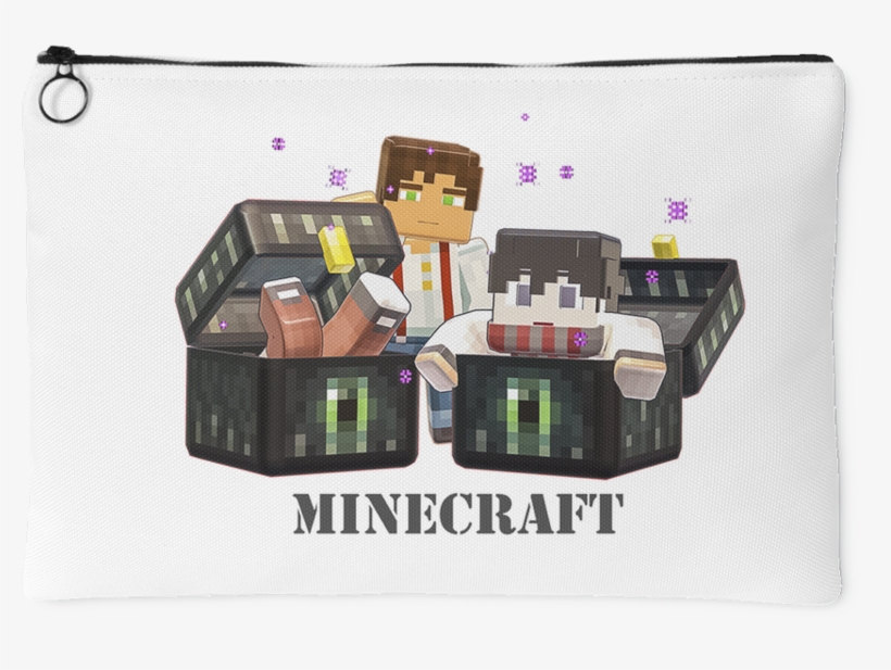 Minecraft Accessory Pouch Jesse Ender Chest - Minecraft, transparent png #8459921