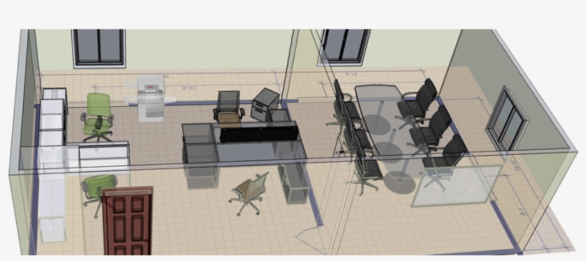 A Variety Of Offices - 300 Sq Ft Office Space, transparent png #8460413