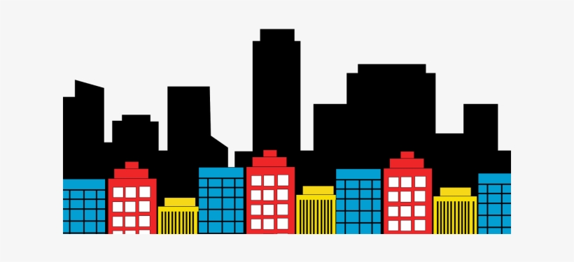 Cityscape Clipart City Background - Predio Homem Aranha Png, transparent png #8460681