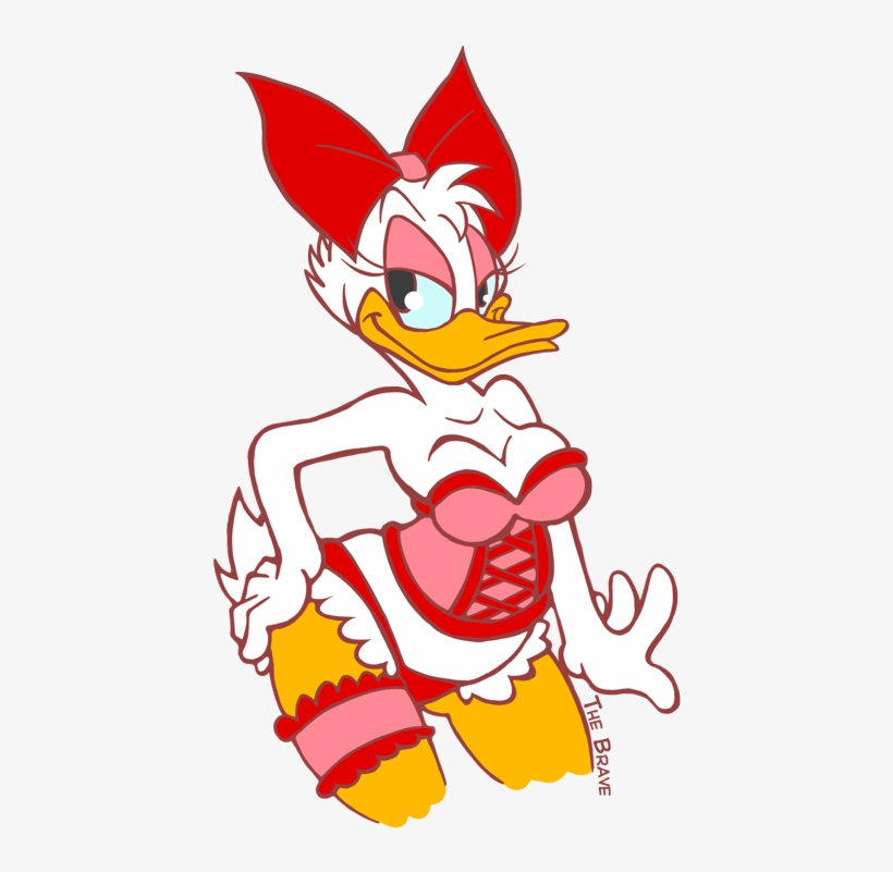 Daisy Duck Lingerie In Color - Daisy Duck Lingerie.