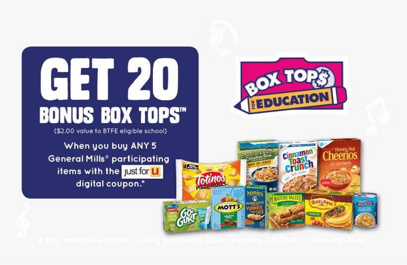 Absco Gmi Bt Offer - Box Tops For Education Clip, transparent png #8461036