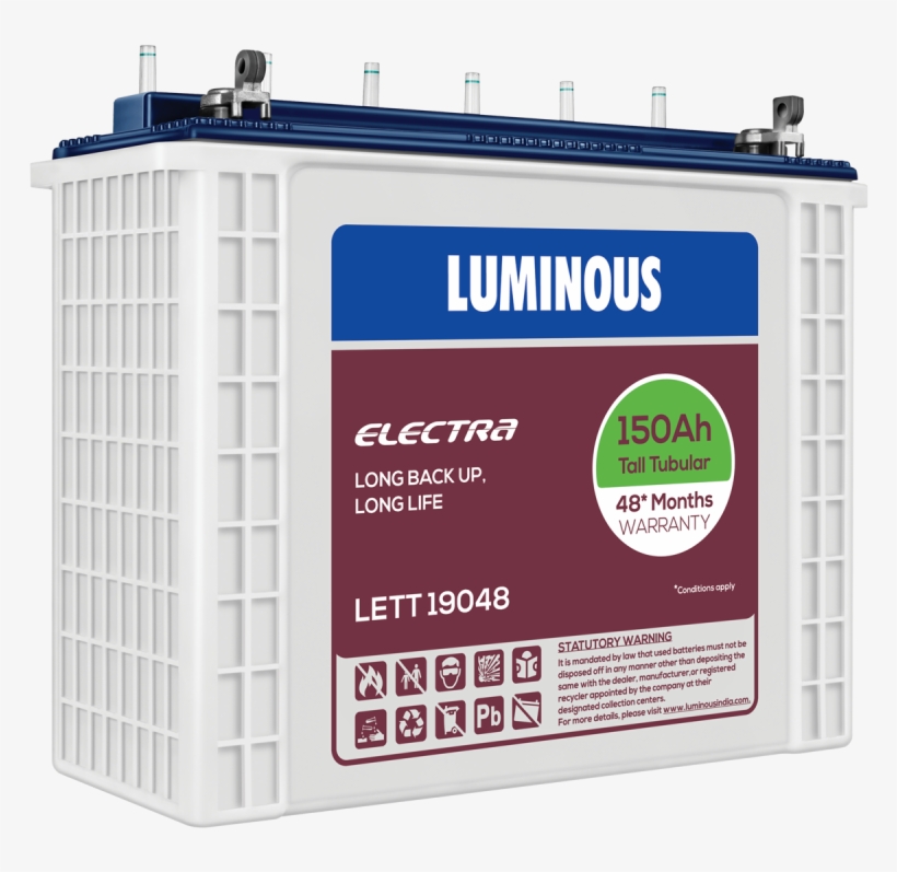 Roll Over Image To Zoom In - Luminous Battery 180ah Price, transparent png #8461504