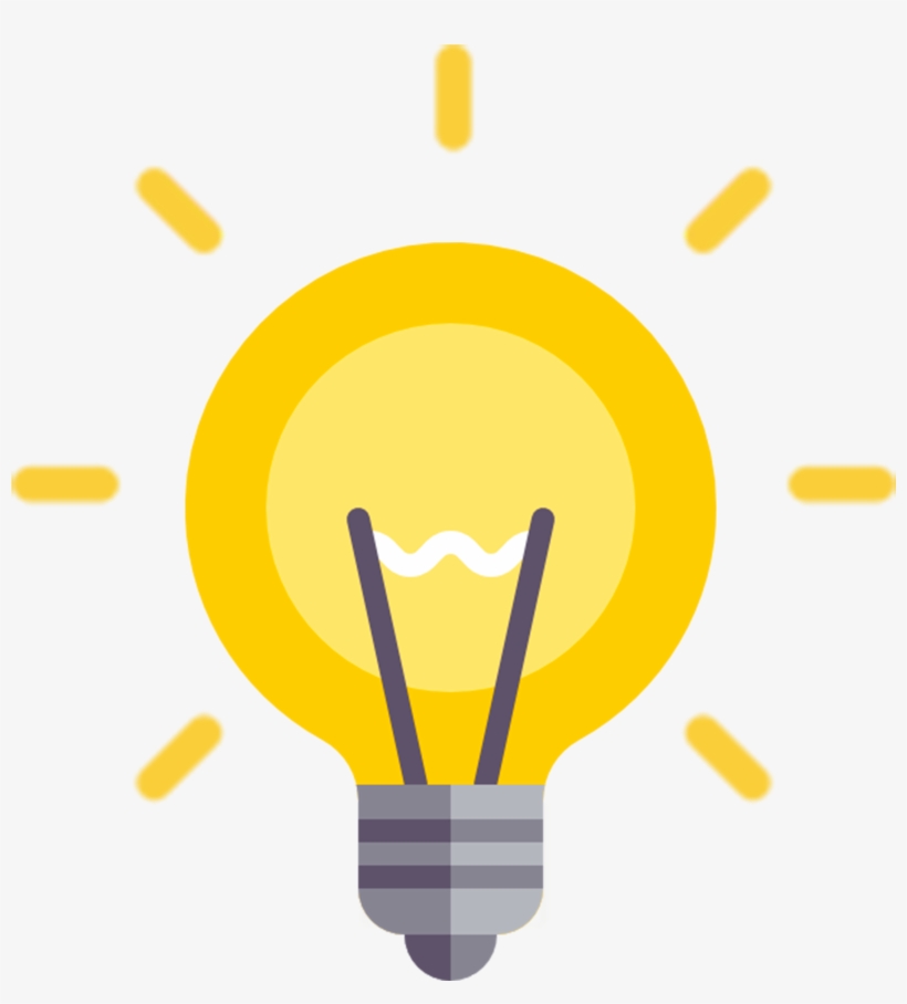 Icons Light Idea Computer Lighting Incandescent Bulb - Idea Png Logo, transparent png #8461599