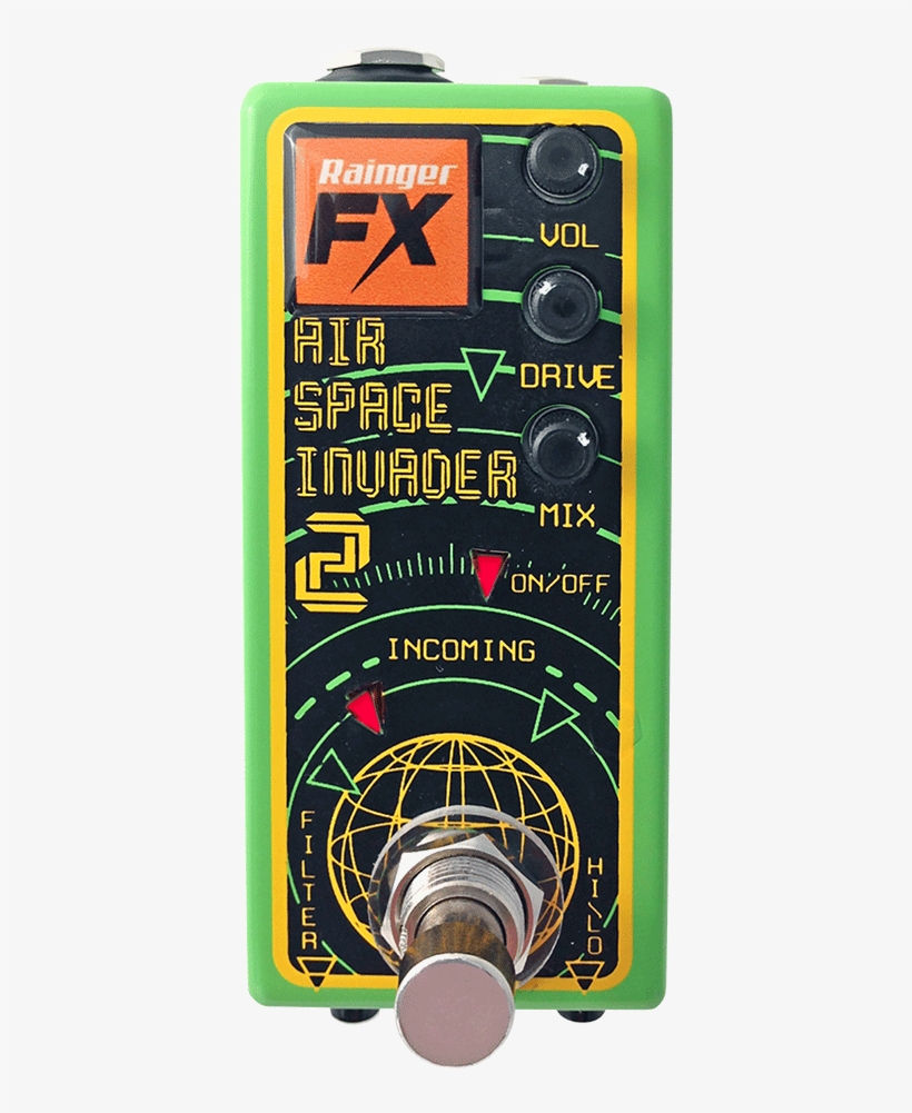 Rainger Fx Air Space Invader 2 Overdrive Pedal - Effects Unit, transparent png #8461695