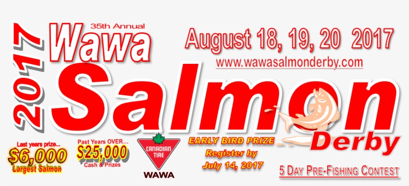 Wawa Salmon Derby - Canadian Tire, transparent png #8461779