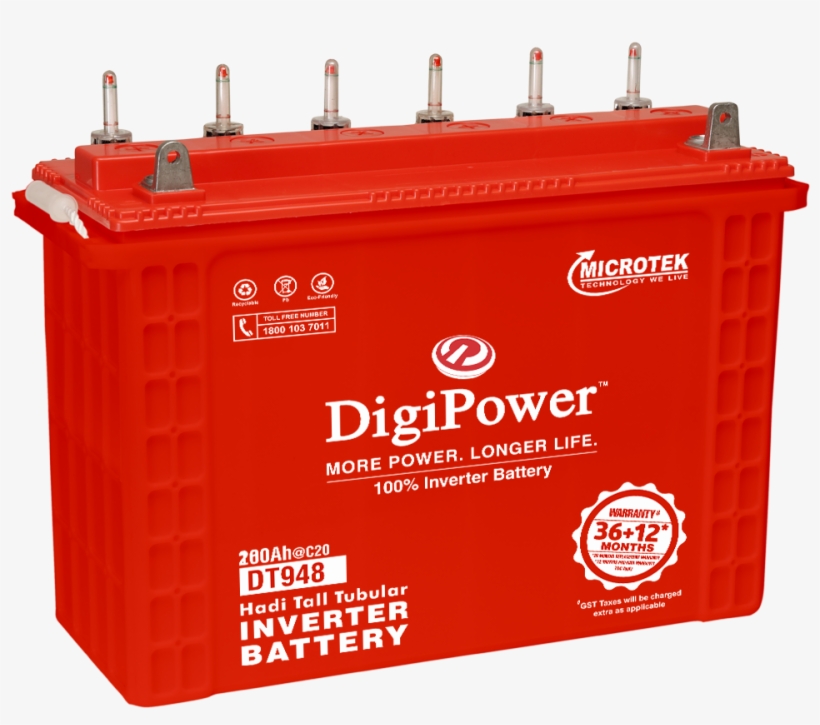 Ultra Low Maintenance - Digipower Battery, transparent png #8461781