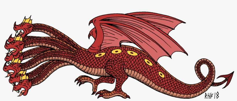 Creatures Clipart Lava Monster - Draconic Creatures, transparent png #8462317