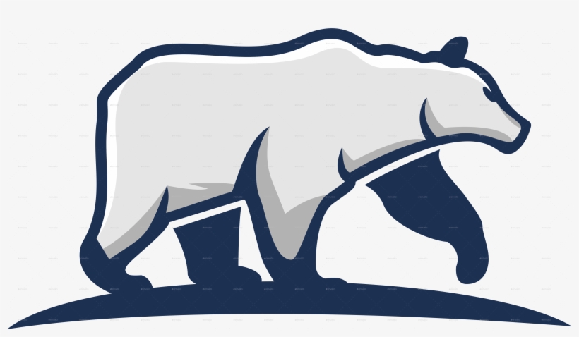 Polar Bear Logo - Illustration, transparent png #8462505