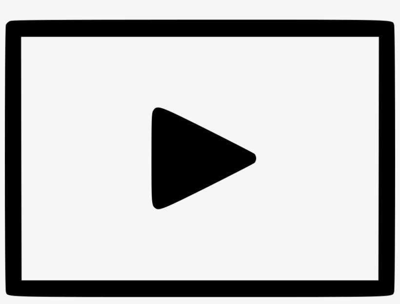 Video Movie Media Play Comments - Triangle, transparent png #8462594