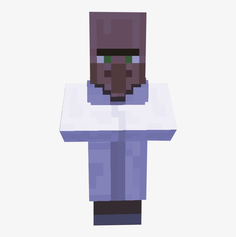 Interact With Villagers To Try To Trade With Them - Fictional Character, transparent png #8462702