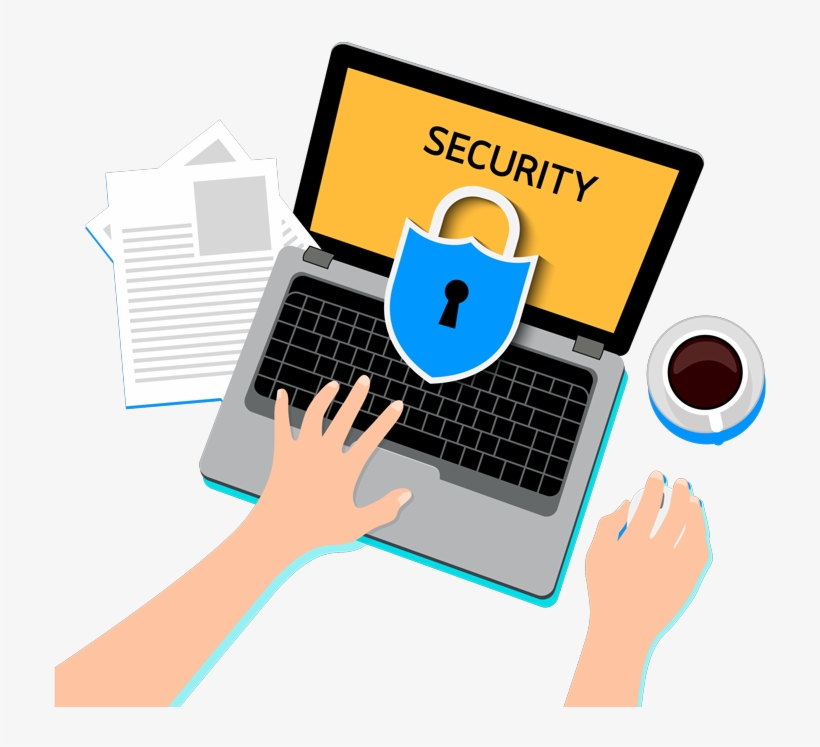 Identity Theft - Laptop, transparent png #8462828