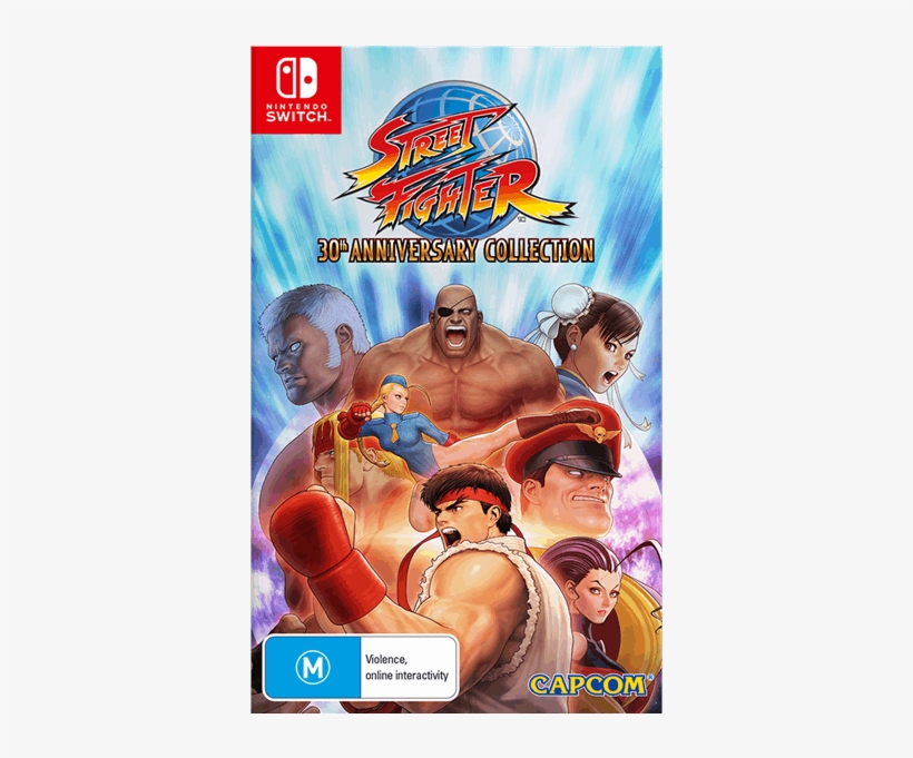 Street Fighter 30th Anniversary Collection - Nintendo Switch Street Fighter, transparent png #8462883