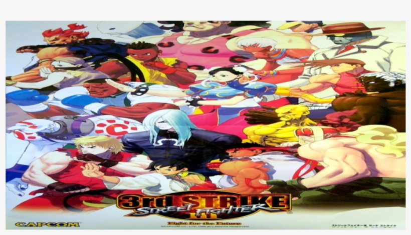 Street Fighter 3 Third Strike Poster, transparent png #8463070