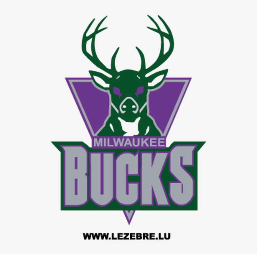 Milwaukee Bucks Logo Decal - Milwaukee Bucks Logo Purple, transparent png #8463213