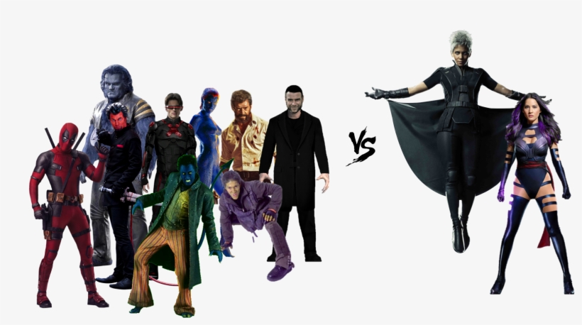 7) Storm & Psylocke - Superhero, transparent png #8464451