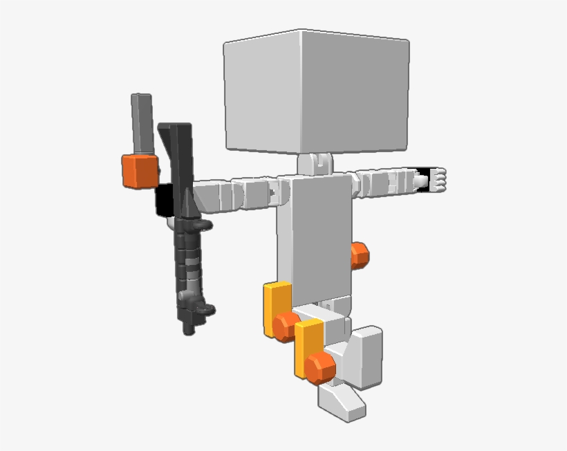 Credit To Cheater Monsoon For The Arms And Gun - Flat Panel Display, transparent png #8464946